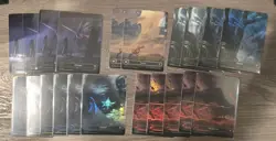 Magic the Gathering Edge of Eternity Full Art Land Card Sets 21 Foil - Image 1
