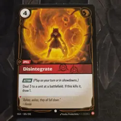 Riftbound Annie Card Disintegrate OGN 005/298 English League of Legends - Image 1