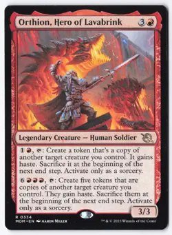 Orthion, Hero of Lavabrink R March of the Machine 334 LP - Image 1