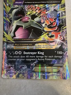 POKEMON MEGA M TYRANITAR EX (43/98) (JUMBO/OVERSIZED SIZE) - Image 3