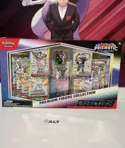 Pokemon TCG Prismatic Evolutions Figure Collection Box Factory Sealed Brand New - Image 1