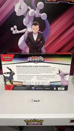Pokemon TCG Prismatic Evolutions Figure Collection Box Factory Sealed Brand New - Image 2