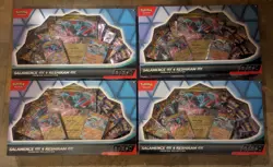 4 Boxes Pokemon Salamence ex and Reshiram ex Premium Collection Box NEW - Image 1