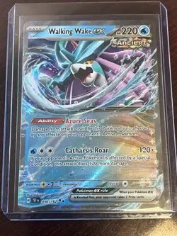 Walking Wake ex 050/162 Ultra Rare Temporal Forces Pokemon - Image 1