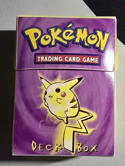 Vintage WOTC Pokemon Pikachu Mewtwo Ultra Pro Deck Box 1999 w/ Extra Deck Box - Image 2