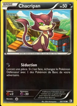 Chacripan - NB07:Frontieres Franchies - 90/149 - Carte Pokemon Francaise - Image 1