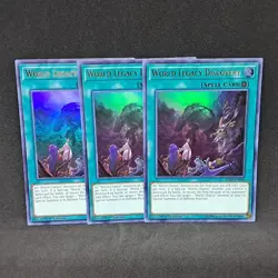 3x World Legacy Discovery BLRR-EN098 1st Ed Ultra Rare LP+ Light Play Yu-Gi-Oh! - Image 3