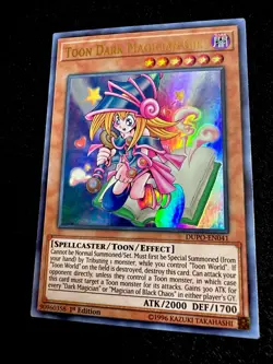 🔥 YUGIOH • TOON DARK MAGICIAN GIRL • ULTRA RARE • DUPO-EN041 • 1st • VLP 🔥 - Image 3