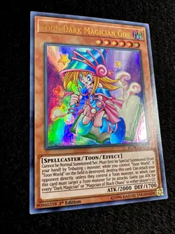 🔥 YUGIOH • TOON DARK MAGICIAN GIRL • ULTRA RARE • DUPO-EN041 • 1st • VLP 🔥 - Image 4