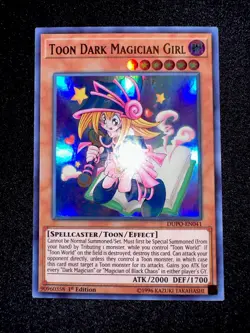 🔥 YUGIOH • TOON DARK MAGICIAN GIRL • ULTRA RARE • DUPO-EN041 • 1st • VLP 🔥 - Image 5