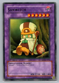 Soul of the Duelist: 1st Edition #SOD-EN036 Sanwitch - VG - Image 1
