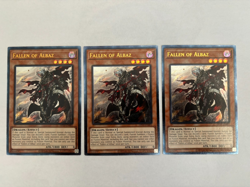 3x Fallen of Albaz (Playset) OP19-EN001 Ultimate Rare NM FREE SHIPPING! - Image 1
