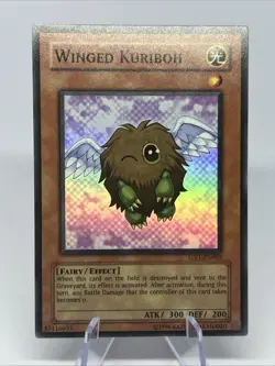 YUGIOH Super Rare Winged Kuriboh GX1-EN002 NM - Image 1