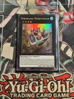Springans Merrymaker Super Rare 1st Edition LIOV-EN041 Yugioh - Image 1