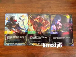 Riftbound League of Legends Chinese TCG Promo 3 Card Set Jinx Viktor Leesin NM - Image 1