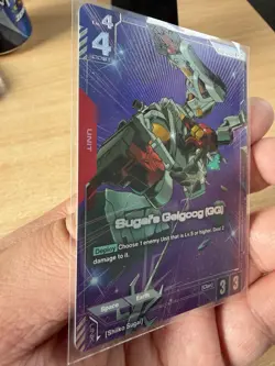 Sugai's Gelgoog (GQ) R+ Alt Art GD02-041 Dual Impact Gundam TCG Card Game - Image 2