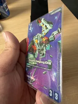 Sugai's Gelgoog (GQ) R+ Alt Art GD02-041 Dual Impact Gundam TCG Card Game - Image 3