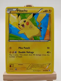 Pikachu 50/149 - Boundaries Crossed - Common Regular LP Pokemon Card, 2012 - Image 1