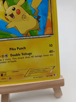 Pikachu 50/149 - Boundaries Crossed - Common Regular LP Pokemon Card, 2012 - Image 4