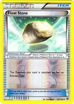 Float Stone 137/162 Reverse Holo Breakthrough Pokemon Card NM - Image 1