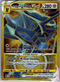 Origin Forme Dialga VSTAR 210/189 SWSH10: Astral Radiance - Pokemon Card - NM - Image 1