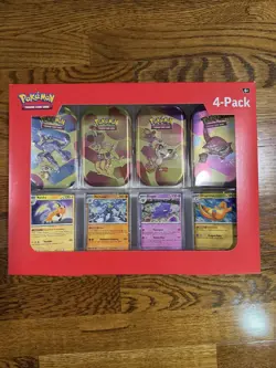 Pokemon Scarlet & Violet 151 (4 Mini Tins + 4 Promo Cards Bundle) SAMS CLUB - Image 1