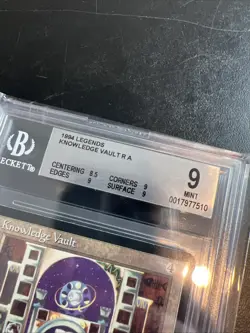 MTG Legends Knowledge Vault BGS 9.0 (9) Mint magic card 8573 - Image 3