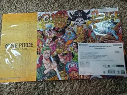 ONE PIECE Card Game Official Playmat Limited Edition Vol 1 Sealed TCG English - Image 1