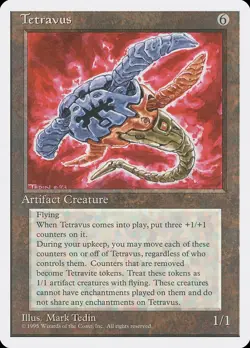 MTG - Tetravus - Fourth Edition - X1 - (MP) - - Image 1