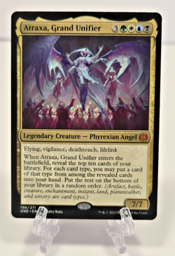 Atraxa, Grand Unifier #196 (NM) Phyrexia All Will Be One ONE Magic MTG Rare - Image 1
