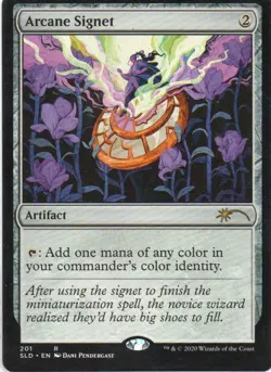 MTG: Secret Lair Drop Series: Arcane Signet (201): Lightly Played Condition - Image 1