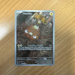 Pokemon - Stunfisk - 202/191 - SV Surging Sparks - Illustration Rare Brand New - Image 1