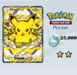 Pikachu EX PTCGP - Pokemon TCG Pocket (Trade Me Anything!) - Image 1