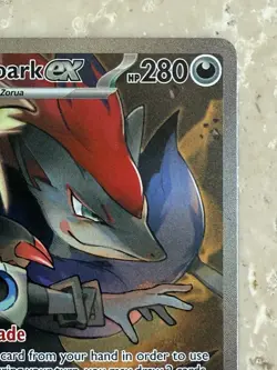 Pokemon N's Zoroark ex 185/159 Sv09: Journey Together Holo NM/M - Image 3