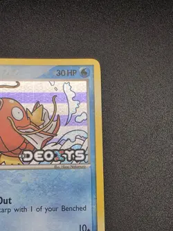 Pokemon TCG 2005 Magikarp 64/107 Deoxys Reverse Holo Vintage - Image 3