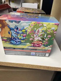Pokemon SV8.5 Prismatic Evolutions Mini Tins Display Sealed New - Image 3