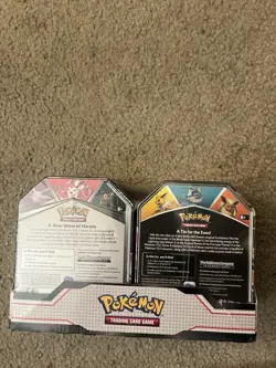 Pokemon TCG V Heroes Bundle Tins: 2-Pack of Vaporeon & Umbreon Brand New Sealed - Image 2