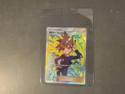 Pokemon TCG Blue's Tactics Unified Minds 231/236 Holo Full Art Ultra Rare - Image 1