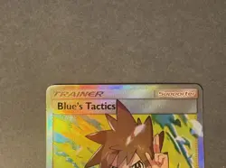 Pokemon TCG Blue's Tactics Unified Minds 231/236 Holo Full Art Ultra Rare - Image 4
