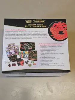 Pokemon Center Lost Origin ETB New Factory Sealed (Small Tear on Side) - Image 5