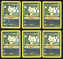 2000 WOTC POKEMON LEAGUE PICHU #35 BLACK STAR HOLO PROMO LOT OF 10 UNPLAYED - Image 2