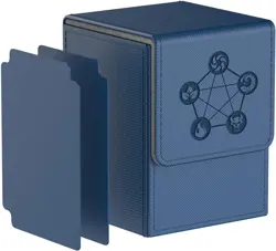 eck Box Compatible with MTG Cards, Trading Card Case with 2 Dividers per Holder - Image 1