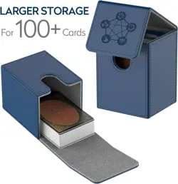 eck Box Compatible with MTG Cards, Trading Card Case with 2 Dividers per Holder - Image 5