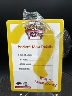 ANCIENT MEW DETAILS INSERT CARD - Pokemon Card - Promo - NM - Image 3