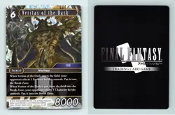 Veritas Of The Dark #8-136L Final Fantasy Opus VIII 2019 Legendary TCG Card - Image 1