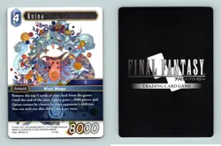 Quina #8-114H Final Fantasy Opus VIII 2019 Hero TCG Card - Image 1
