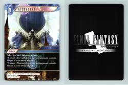 Alexander #8-111R Final Fantasy Opus VIII 2019 Rare TCG Card - Image 1