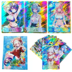 HOT 55 Anime Goddess Girl Trading Card HOLO Waifu Booster Box TCG Factory Sealed - Image 1