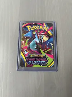 Mega Charizard X - Trainer Tips Card - Pokemon Phantasmal Flames Build & Battle - Image 1