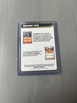 Mega Charizard X - Trainer Tips Card - Pokemon Phantasmal Flames Build & Battle - Image 2